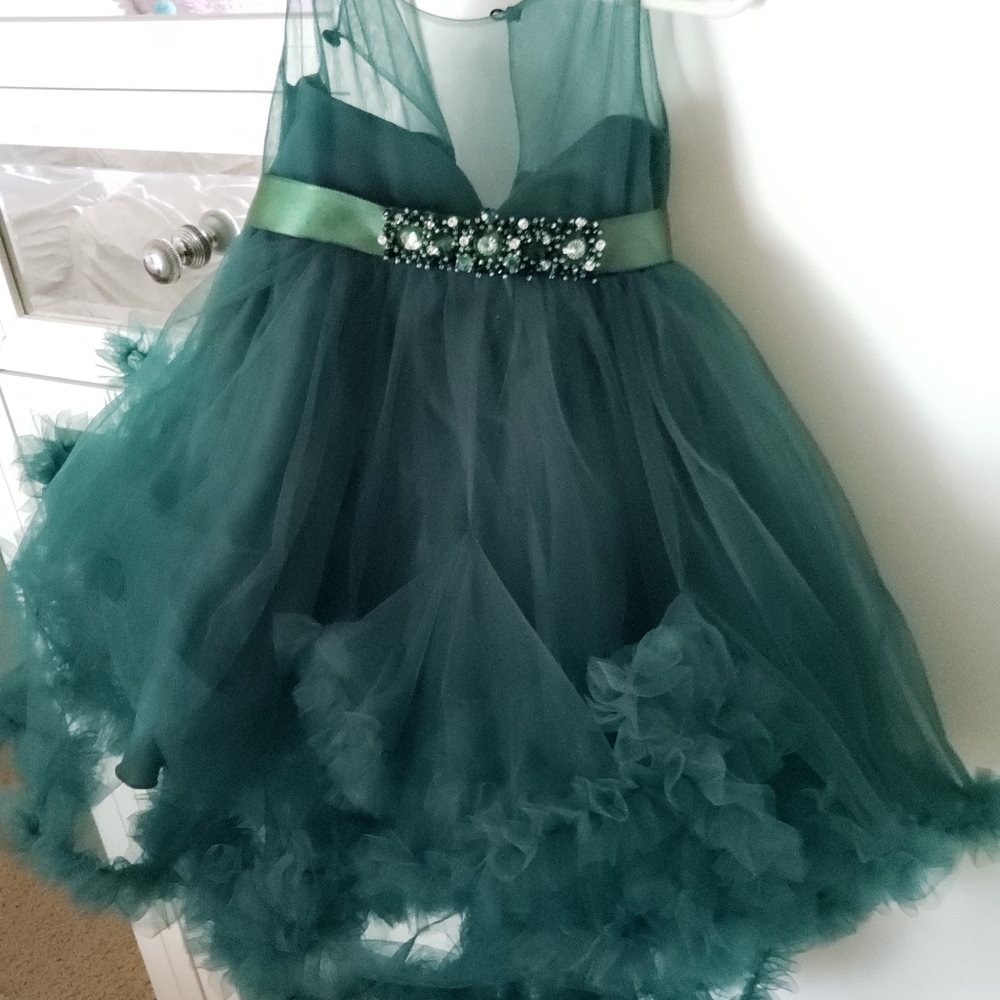 Emerald Green Baby Dress